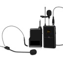 БЕСПРОВОДНАЯ МИКРОФОННАЯ СИСТЕМА MOZOS MIC-UHF-SET ДЛЯ КАМЕР PHONE PRO+