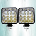 2 SZT. ФАРА РОБОЧА СВЕТОДИОДНЫЕ DO COFANIA, ФОРТОЧКА REAKCJA, WIELOBARWNA  фото 7