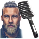 Męska szczotka do włosów z dzika