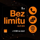 Уникальная SIM-карта ORANGE STARTER на 5 злотых – Аккаунт действителен в течение 1 ГОДА + 8 ГБ Интернета