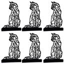 Подставка для книг кот кошки 6 шт.