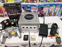 NINTENDO GAMECUBE SILVER SILVER КОНСОЛЬ 2 ПАНЕЛЬ 2x КАРТА + ИГРА RESIDENT EVIL