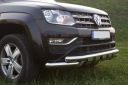 VOLKSWAGEN VW AMAROK 2010-2021 КЕНГУРЯТНИК ПЕРЕДНЯ В ХОРОШОМУ СТАНІ  (18075207648) фото min 5