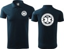 Pánske tričko Polo Záchranná zdravotná služba bavlna Dominujúca farba viacfarebná