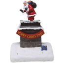 POZYTYWKA święty mikołaj KOMIN śnieg ŚWIĘTA