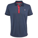 Koszulka tenisowa Fila Polo Stripes granatowa r.L