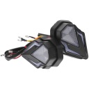 1 PAIRING BLACK ABS DIODOWYCH TURNS MOTORCYCLE FOR ZWIEKSZONEGO SECURITY  photo 8