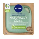 Nivea NATURALLY Clean Solid Face Cleaner Peeling w kostce 75g z Niemiec