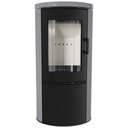 Плита отдельностоящая СТАЛЬНАЯ ПЕЧЬ KOZA AB GREY