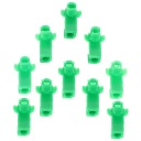 10Pcs Plastic Door Rod Retainer Clips Easy Install Car Lock Accessories фото 8
