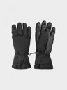Женские лыжные перчатки - черные