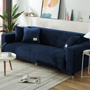 ЧЕХОЛ на 3-местный диван, темно-синий угловой диван
