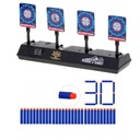 ЭЛЕКТРОННЫЙ ЩИТ 4 МИШЕНИ ДЛЯ НЕРФА + 30 СТРЕЛ