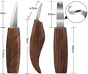 Sada nožov na vyrezávanie vlašských orechov 6V1 Značka Beavercraft