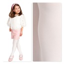 КОЛГОТКИ ИЗ МИКРОФИБРЫ 40 ден, белые, размеры 116-122.