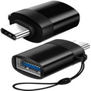 АДАПТЕР USB-C НА USB 3.0 OTG МЕТАЛЛ ЧЕРНЫЙ