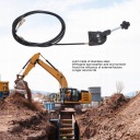 EXCAVATRICE MANUELLE CÂBLE PAPILLON DES GAZ COMMANDE SILphoto 13