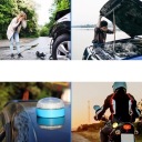 10X ЛАМПОЧКА AWARYJNA V16 LED (СВІТЛОДІОД) ЖОВТА BLYSKOWA Z БАТАРЕЯ W КОМПЛЕКТІ  фото 7