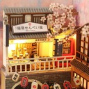 Miniatúrny domček Book Nook Cesta na Hanami 3D model Čerešne Japonsko Vek dieťaťa 9 rokov +