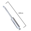 Глушитель 1500мм 7кг ZETOR ANDORIA 70011423A