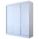 Шкаф-купе V, ширина 180 см, белый глянцевый