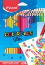 Треугольные мелки Color Peps, 36 цветов.