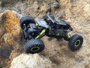 Auto na diaľkové ovládanie AIG Rock Crawler 1:18 čierno-zelená Vek dieťaťa 8 rokov +