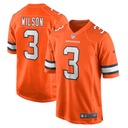 Мужская футболка Camisa 2023NFL Denver Broncos 3 Russell Wilson