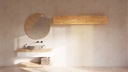 Kúpeľňová skrinka 200 cm ( 80 + 120 cm) závesná skrinka zlatý dub craft Značka iná