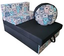 Łóżko Dziecięce KUBUŚ rozkładane tapczan 1 osobowe Typ sofa (kanapa)