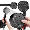 SŁUCHAWKA PRYSZNICOWA CZARNA DO PRYSZNICA UNIWERSALNA SLUCHAWKA