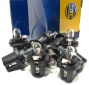Лампа 1.2W 12V B8.5d + держатель Hella