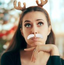 Вуса та бороди білий wąsy 6 PAR — фото 10