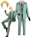 STRÓJ KOSTIUM LOID FORGER SPY X FAMILY COSPLAY PERUKA WŁOSY 176/182 XL