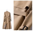Модное женское длинное пальто DOUBLE-BREWED TRAIN COAT