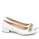 BRILU СВАДЕБНЫЕ БАЛЕТЫ С ДЕКОРАЦИЕЙ, БЕЛЫЕ 40