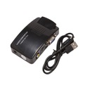 AV na Adapter VGA RCA konwerter VGA PC RCA Composi