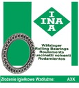 Złożenie igiełkowe wzdłużne AXK6590 -A INA