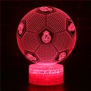 3D nočné svetlo led usb FC Real Madrid Futbal Druh figurína