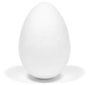 Яйцо пенопластовое для украшения - 15 см.