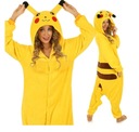 КОМБИНЕЗОН ПИЖАМА ЖЕНСКАЯ СПОРТИВНЫЙ КОМБИНЕЗОН PIKACHU размер L