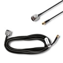 Qoltec Zestaw Antena LoRa | 5.8 dBi + kabel zasilający Kod producenta 57019