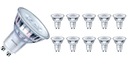 10 светодиодных лампочек Philips GU10 4,6 Вт = 50 Вт / теплый цвет 2700 К / 355 люмен
