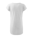 Biele šaty XL LOVE MALFINI Voľný Strih Veľkosť XL