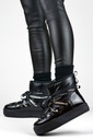 Ozdobné dámske snehule čierne zimné topánky 36 Pohlavie Výrobok pre ženy