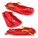 Санки с тормозами RACE, бобслейная горка - красные