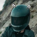 DEKORACJA NA HELMET MOTORCYCLE SLODKA NARCIARSKA BLACK  photo 15