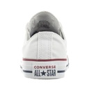 Topánky Tenisky Converse CT All Star OX M7652 Biele Špička guľatá