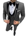 MD мужской костюм, куртка, брюки, цвет серый | XL