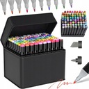 Маркеры маркеры 80 шт. Акриловые маркеры